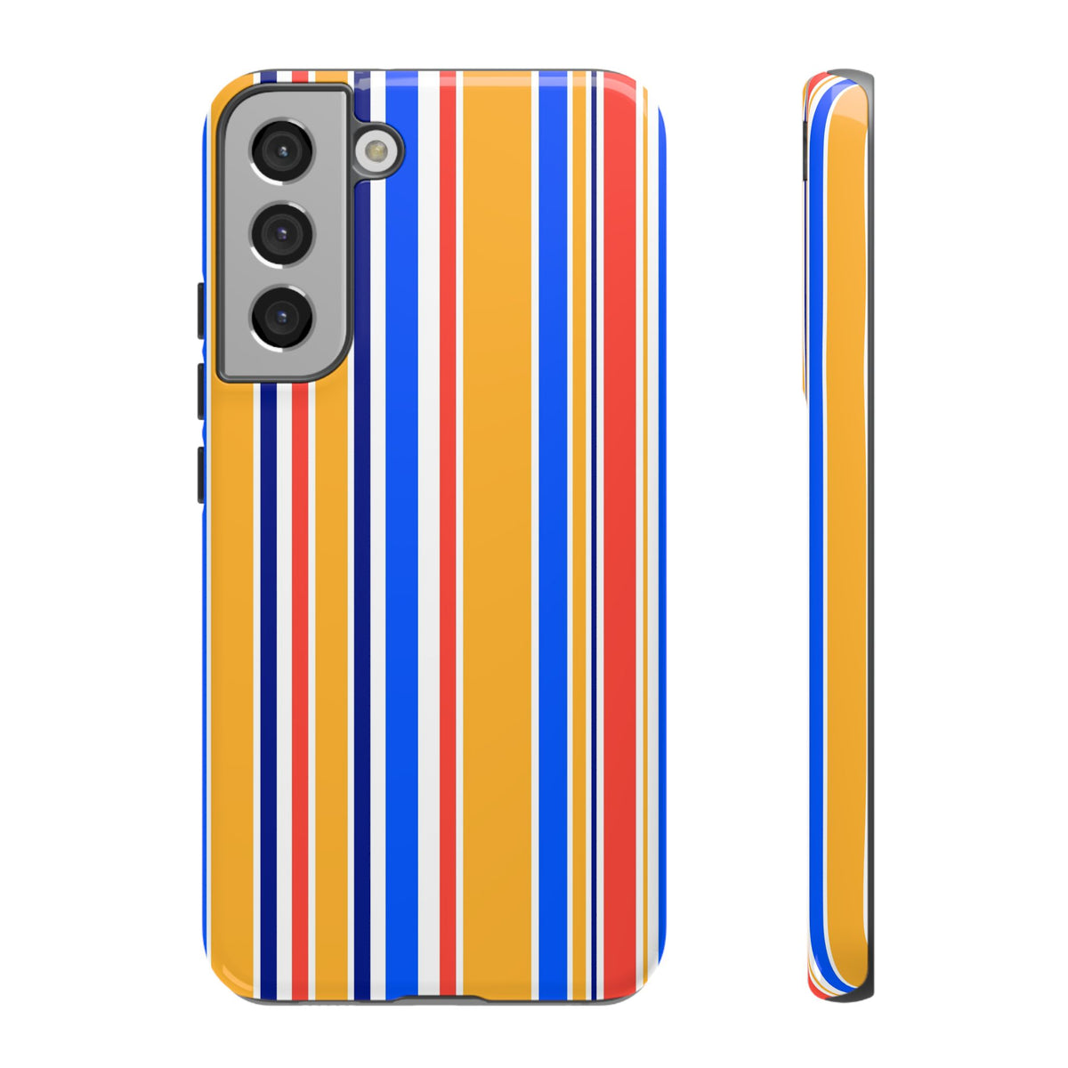 Candy Stripes - Yellow/Blue