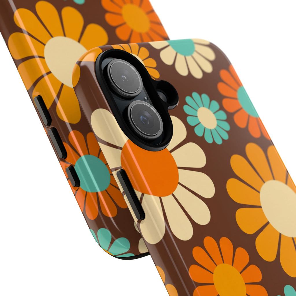 Flowers - Brown/Yellow