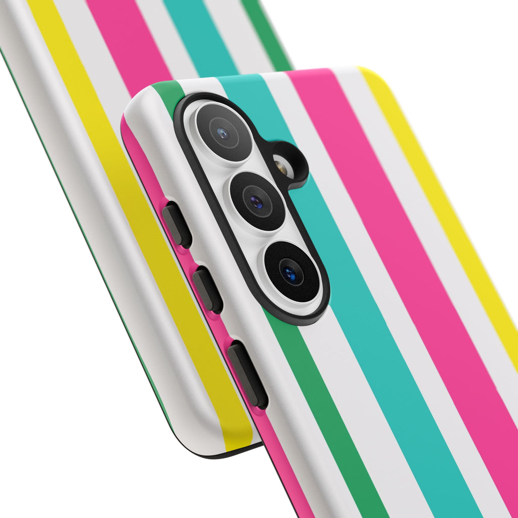 Candy Stripes - Pink/Yellow/Green