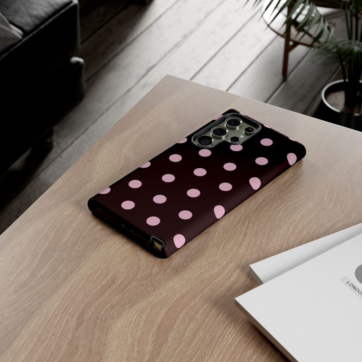 Spotted - Pink/Brown