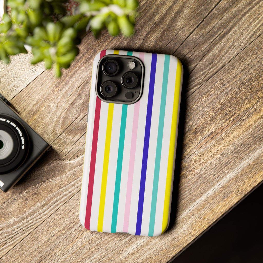 Candy Stripes - Pink/Red/Yellow/Blue