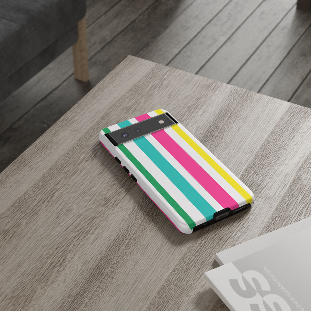 Candy Stripes - Pink/Yellow/Green
