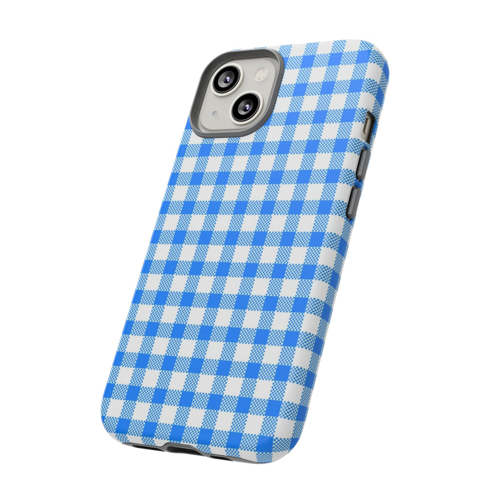 Checked - Blue