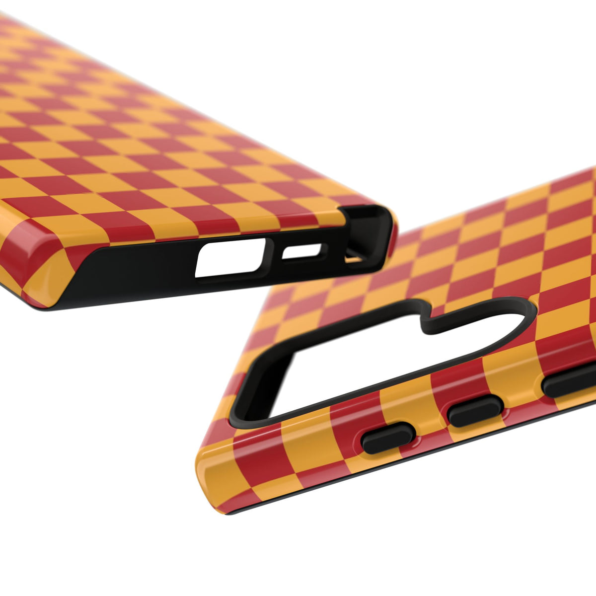 Checked - Red/Yellow
