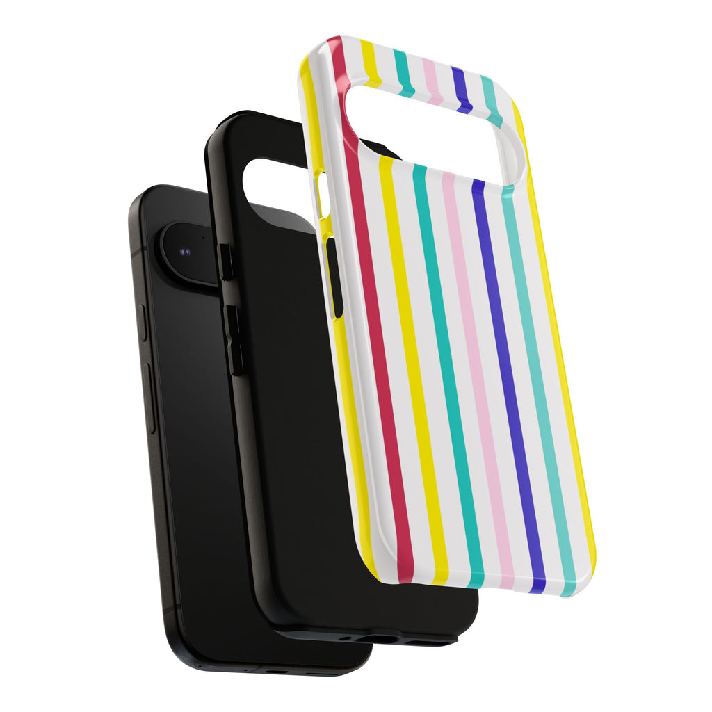 Candy Stripes - Pink/Red/Yellow/Blue