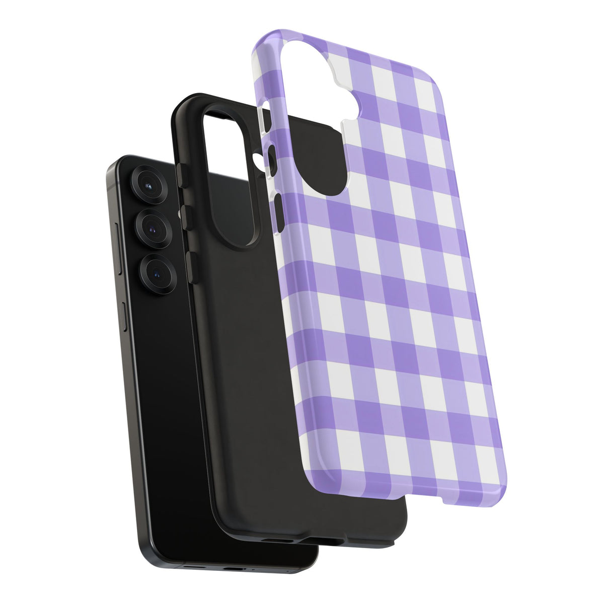 Checked - Lavender