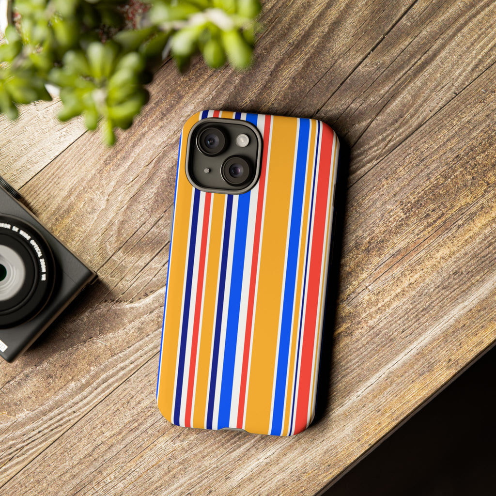 Candy Stripes - Yellow/Blue