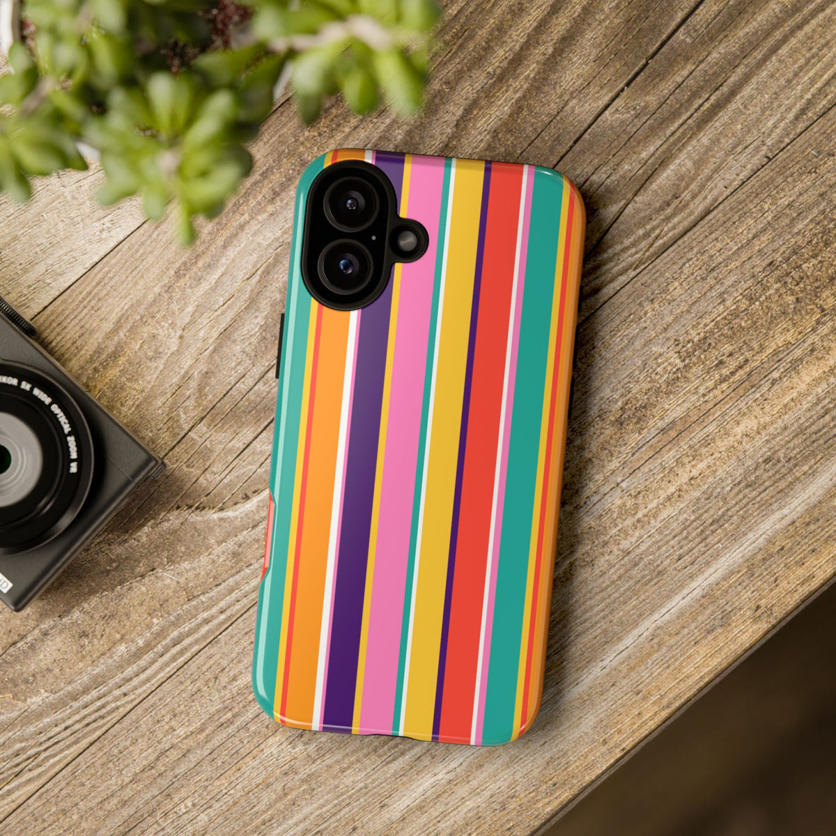 Candy Stripes - Pink/Yellow/Blue
