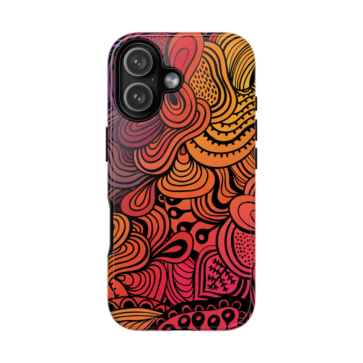 Abstract - Pink/Yellow