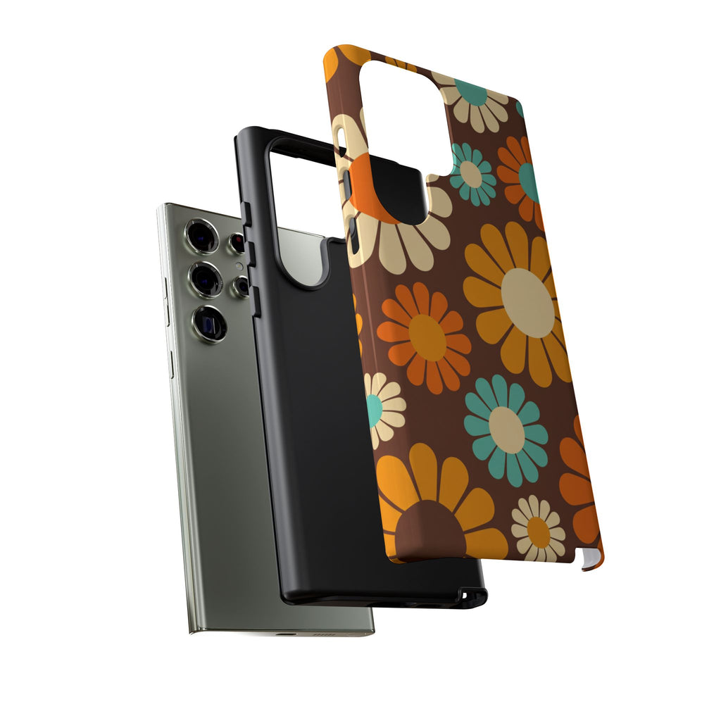 Flowers - Brown/Yellow