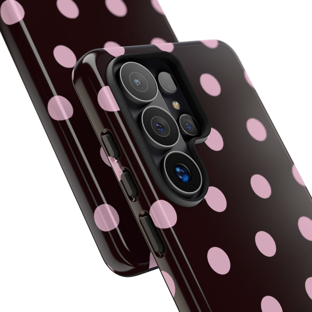 Spotted - Pink/Brown