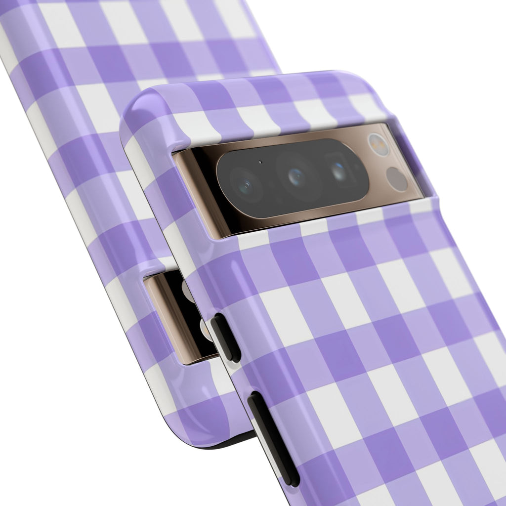 Checked - Lavender