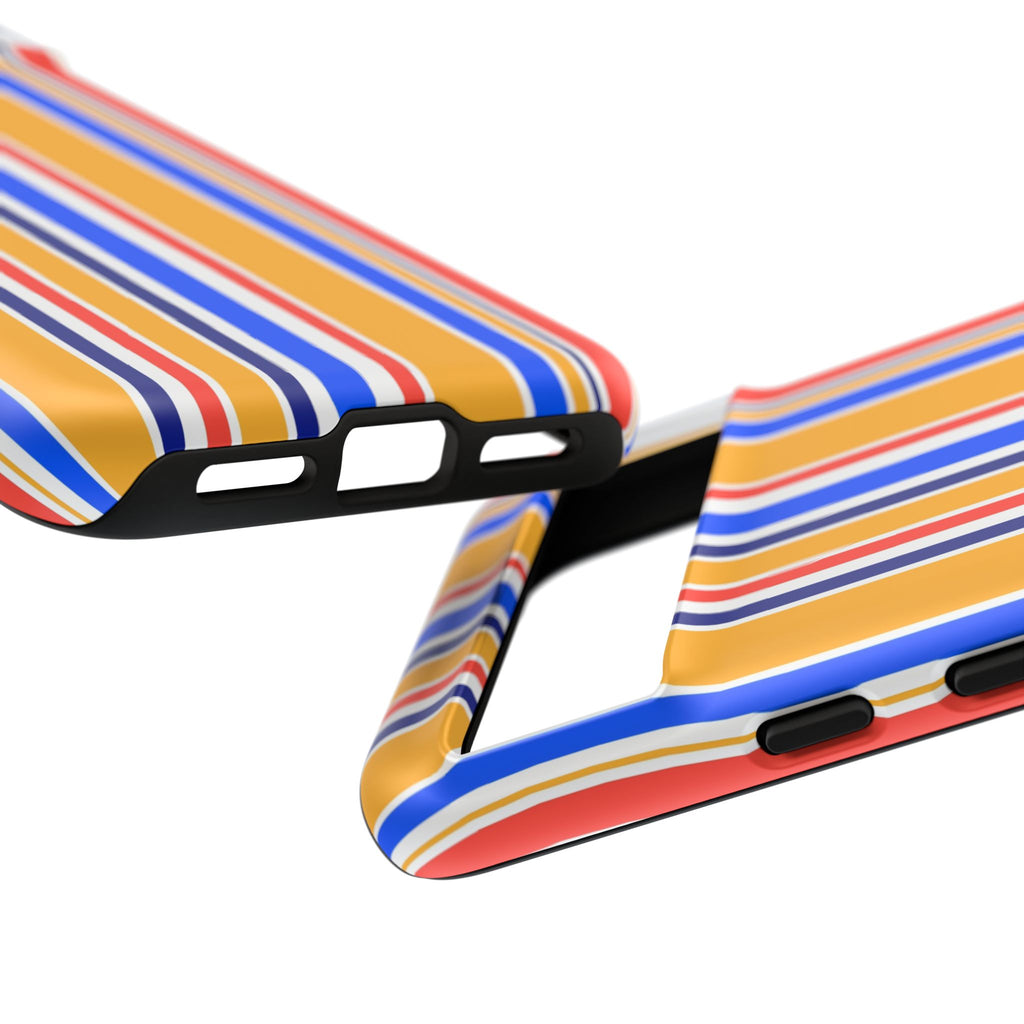 Candy Stripes - Yellow/Blue