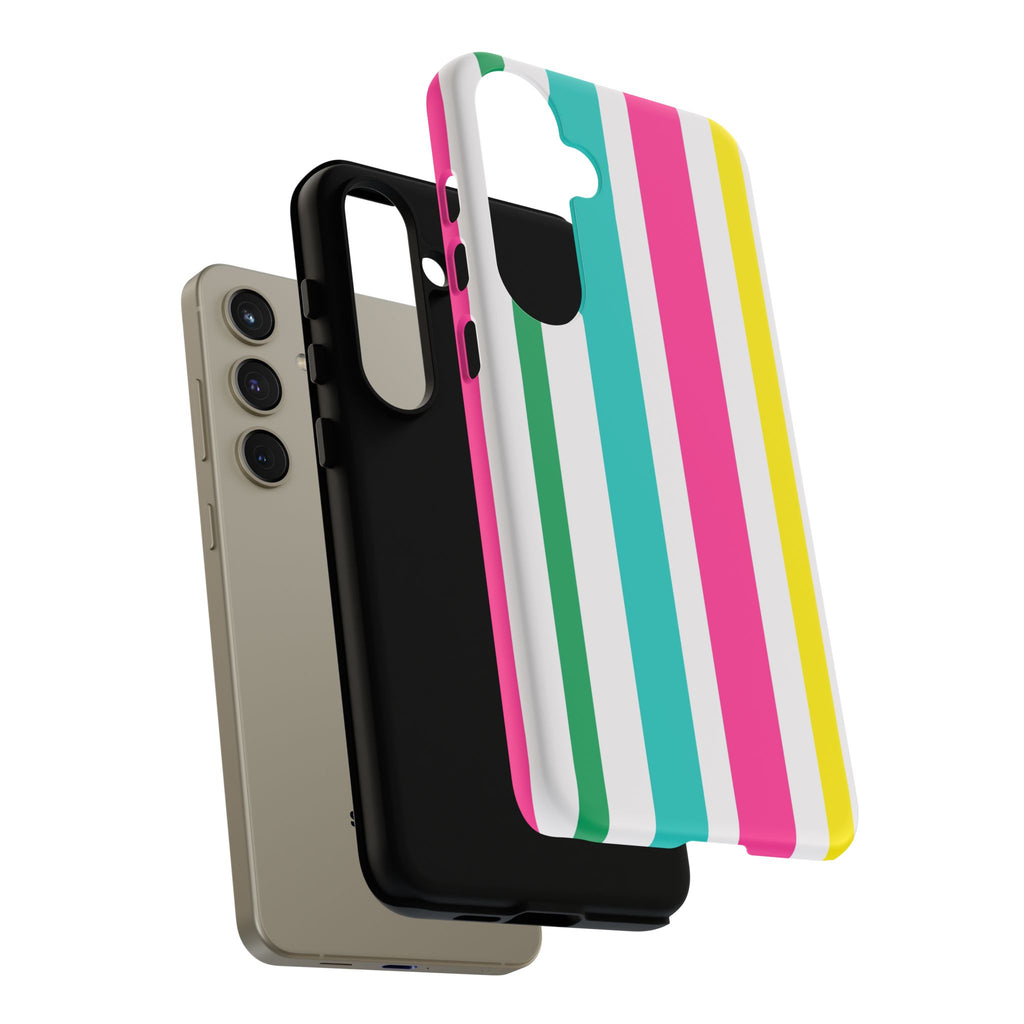 Candy Stripes - Pink/Yellow/Green