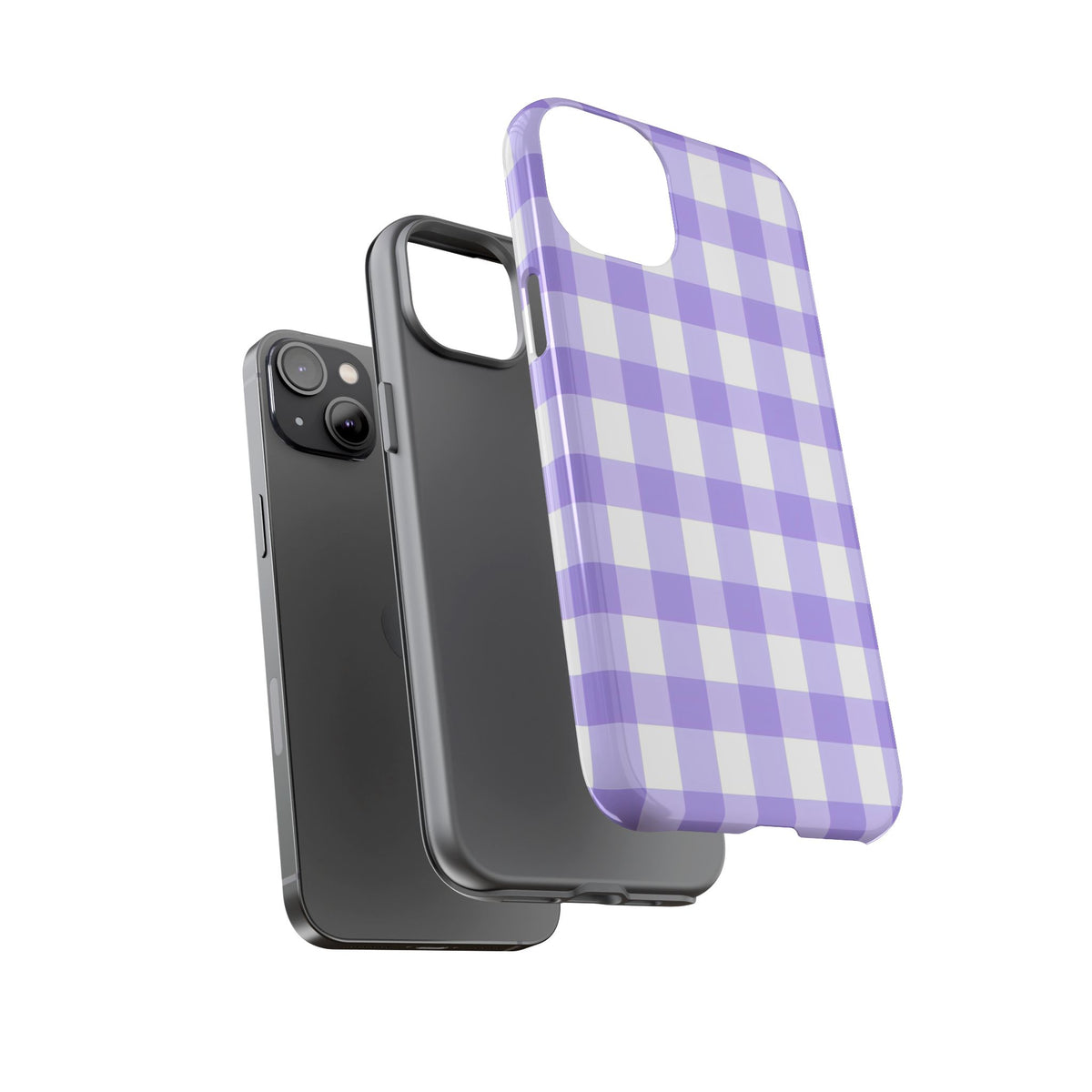 Checked - Lavender