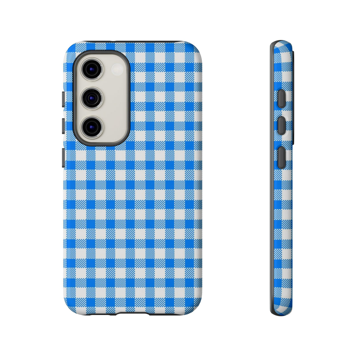 Checked - Blue