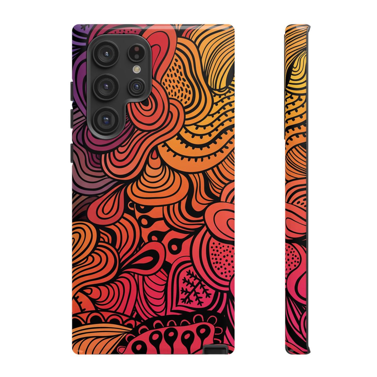 Abstract - Pink/Yellow
