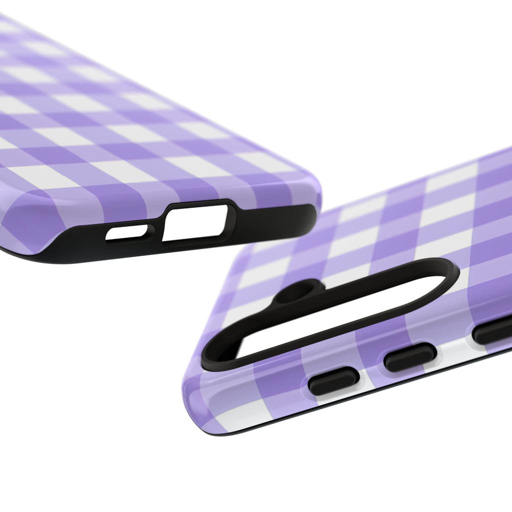 Checked - Lavender