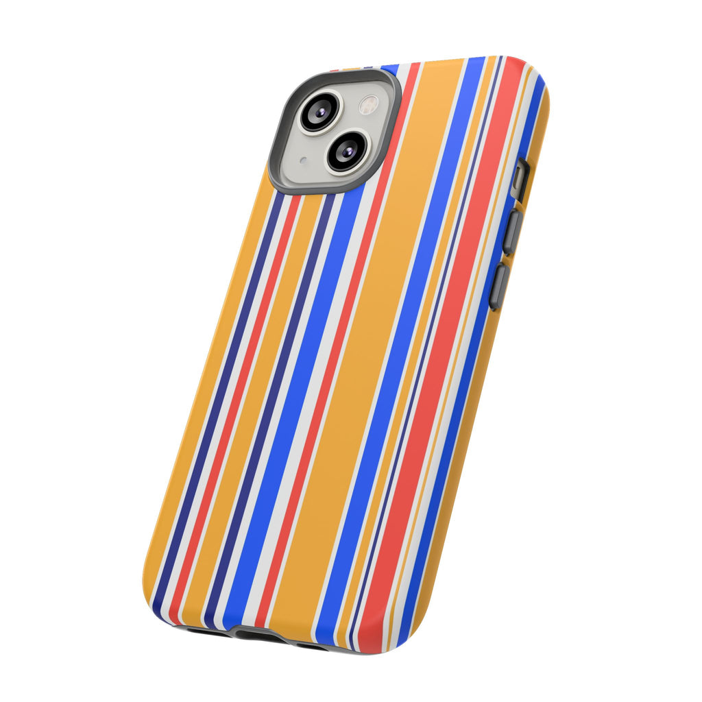 Candy Stripes - Yellow/Blue
