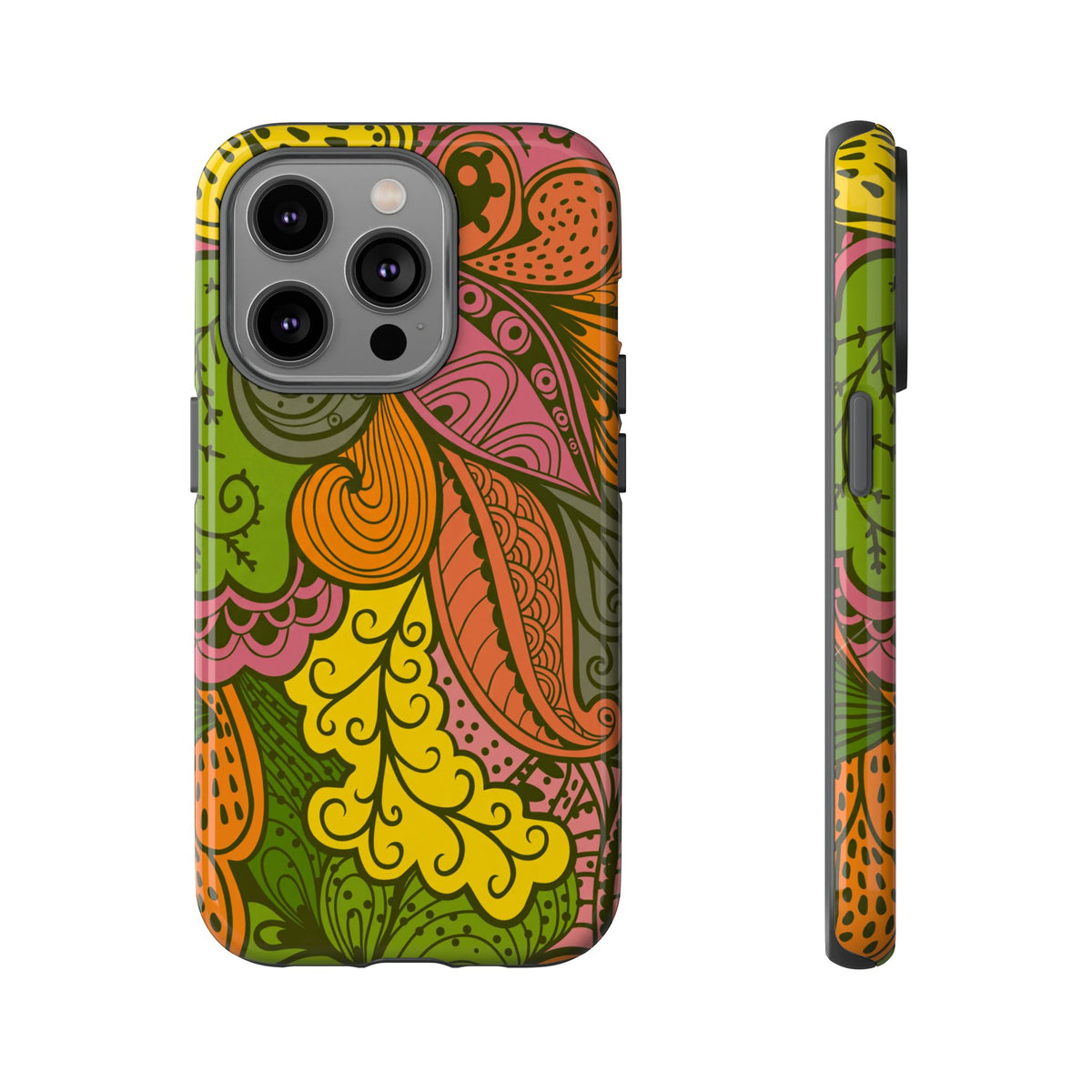 Abstract - Purple/Yellow/Green