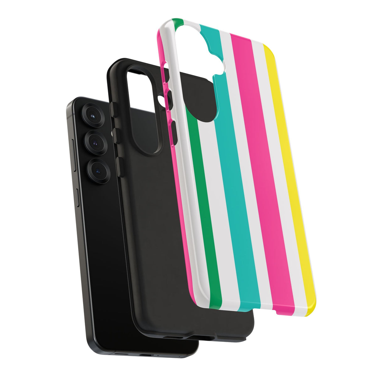 Candy Stripes - Pink/Yellow/Green