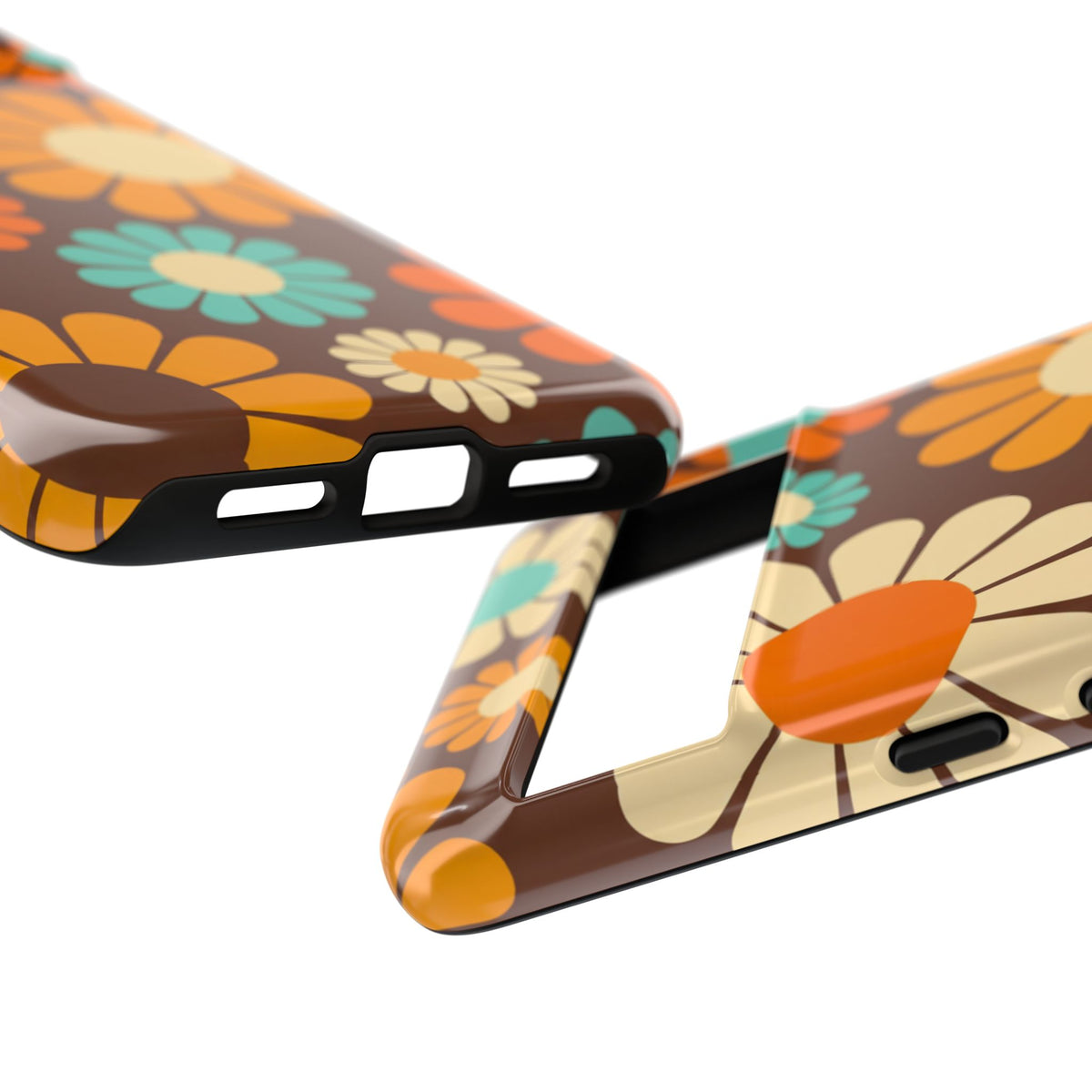 Flowers - Brown/Yellow