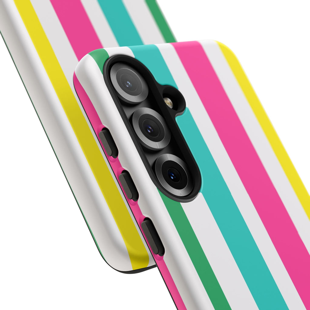 Candy Stripes - Pink/Yellow/Green