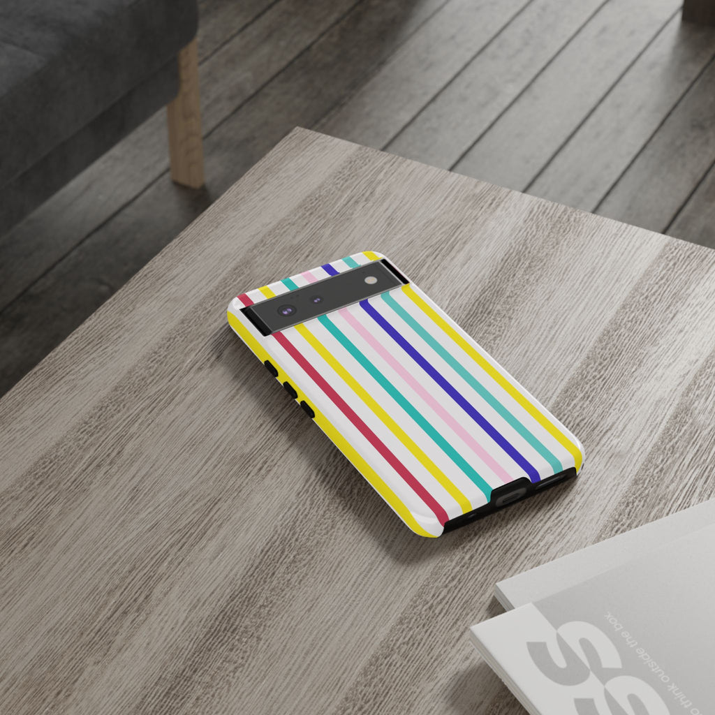 Candy Stripes - Pink/Red/Yellow/Blue
