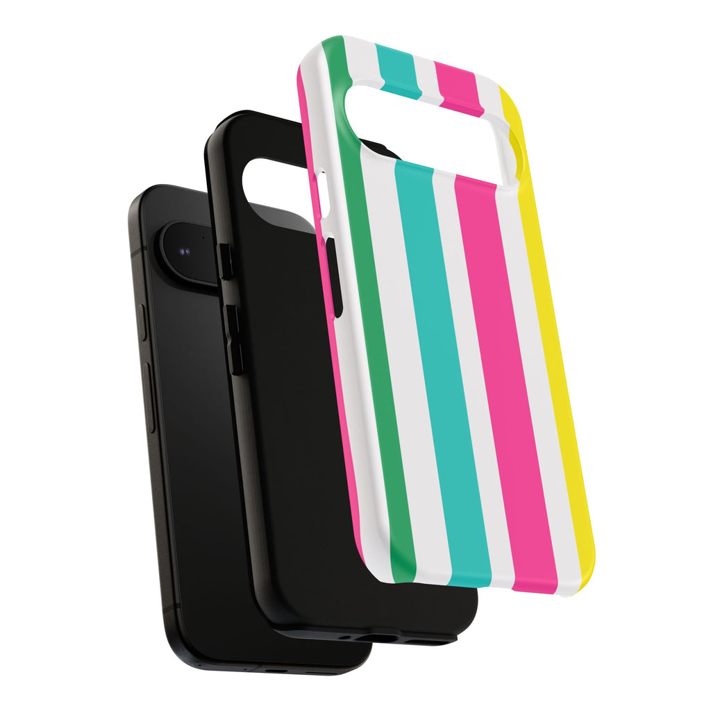 Candy Stripes - Pink/Yellow/Green