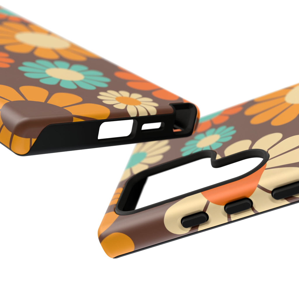 Flowers - Brown/Yellow