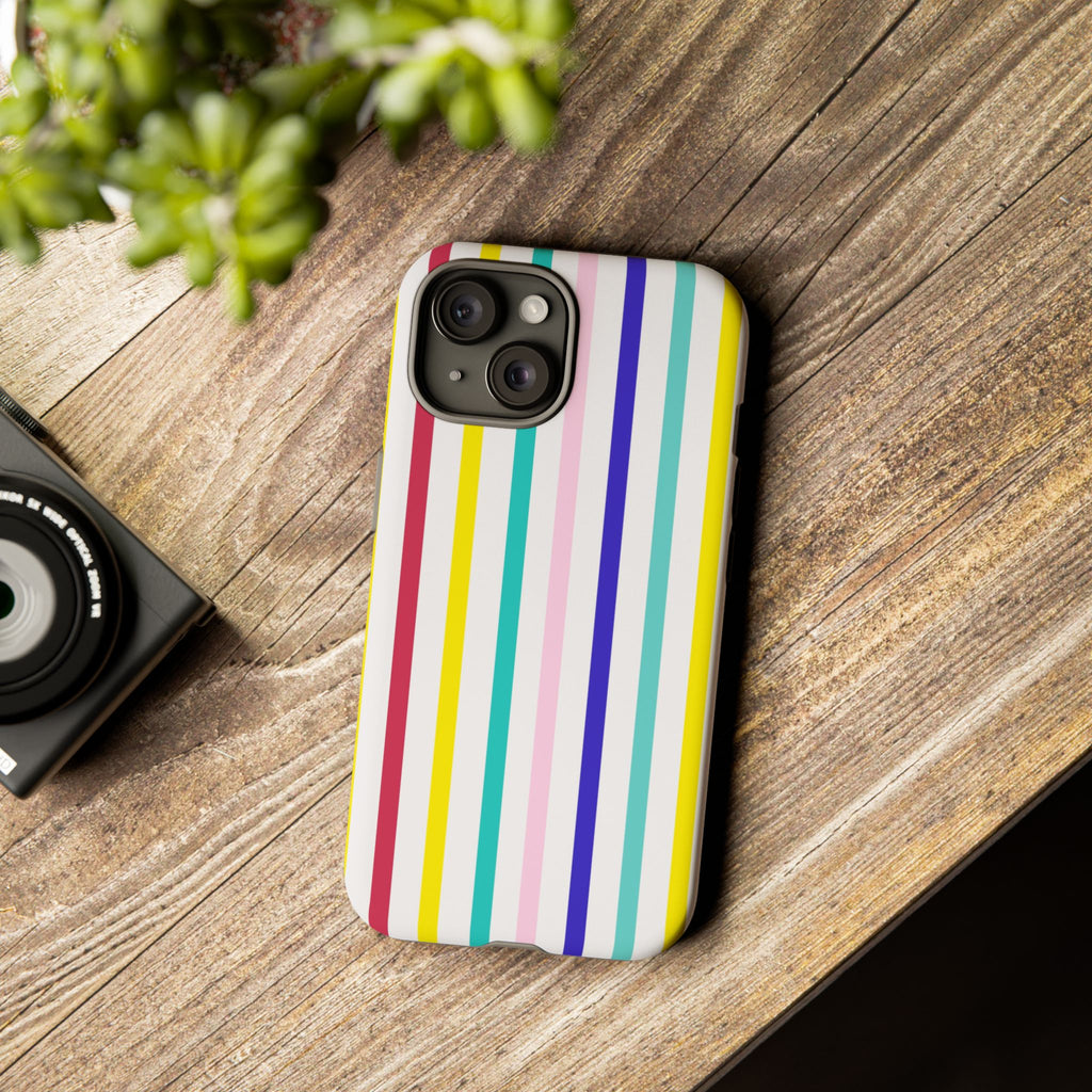 Candy Stripes - Pink/Red/Yellow/Blue