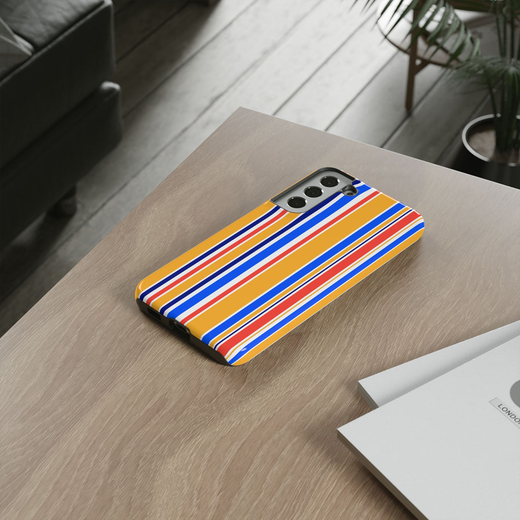 Candy Stripes - Yellow/Blue