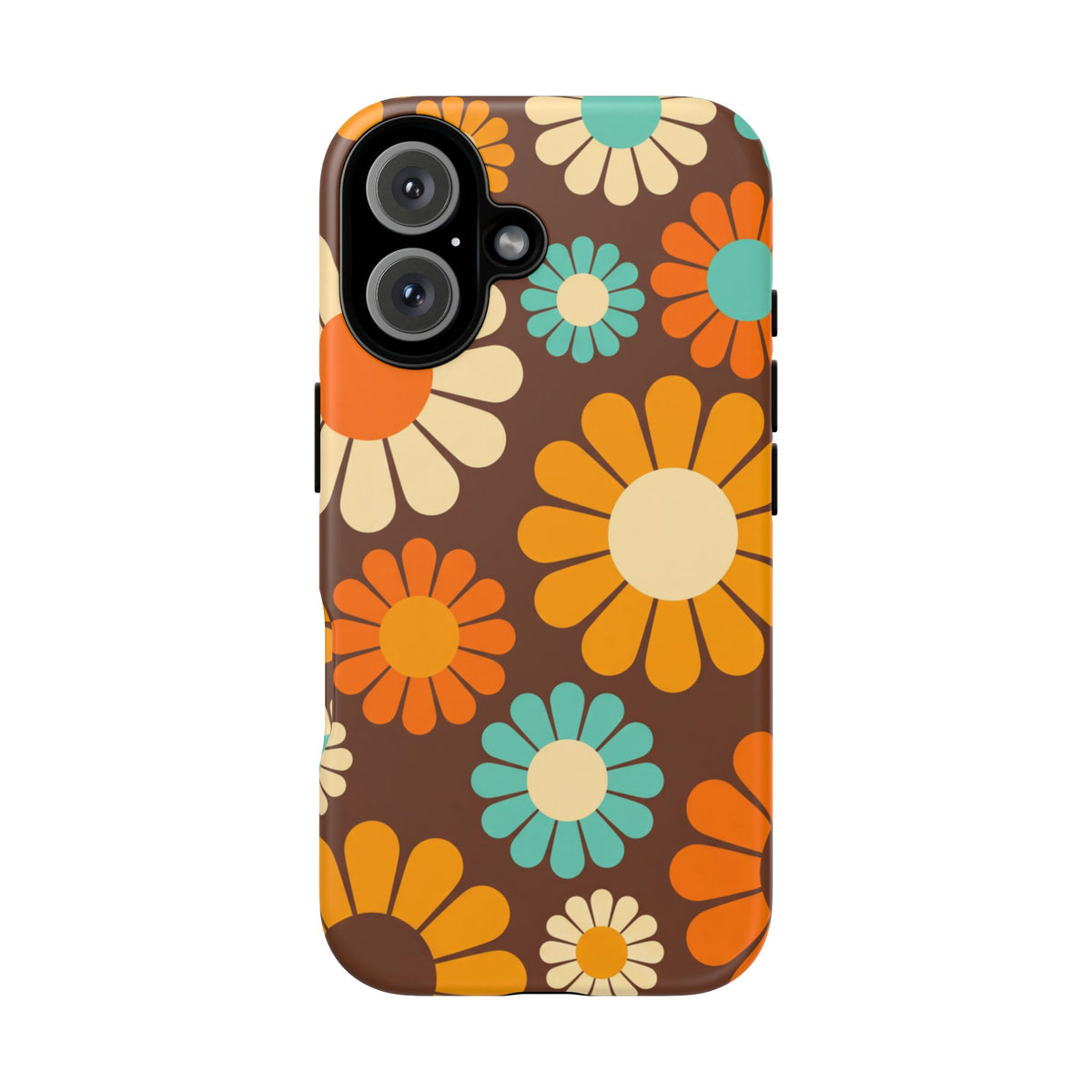 Flowers - Brown/Yellow
