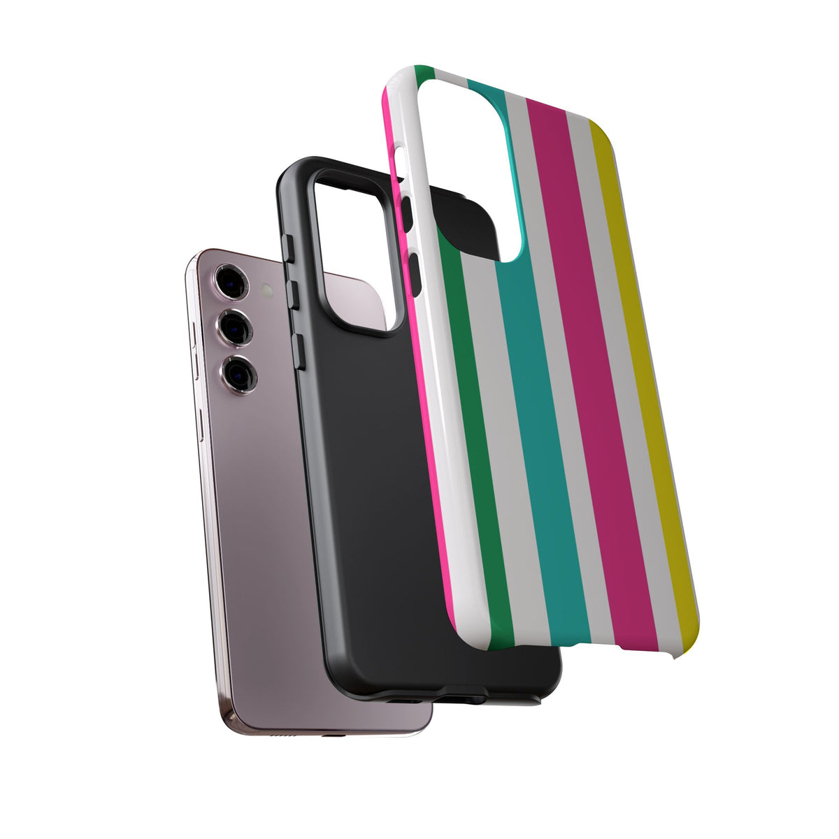 Candy Stripes - Pink/Yellow/Green