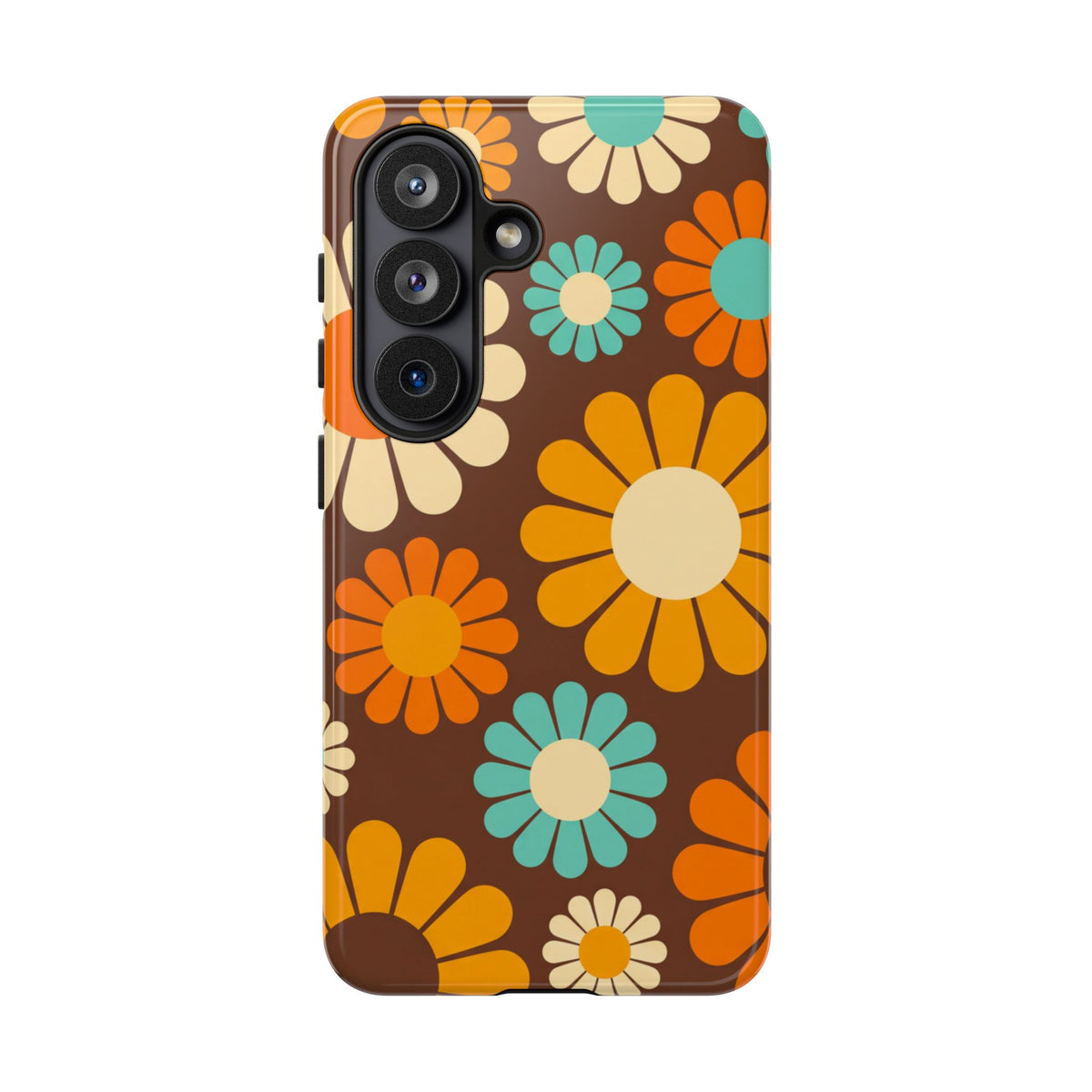 Flowers - Brown/Yellow