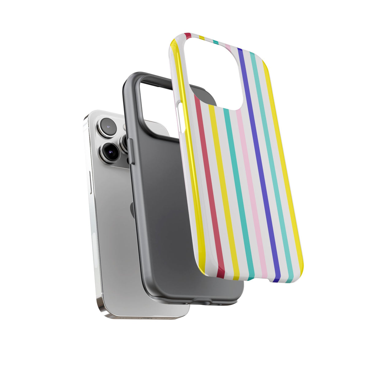 Candy Stripes - Pink/Red/Yellow/Blue