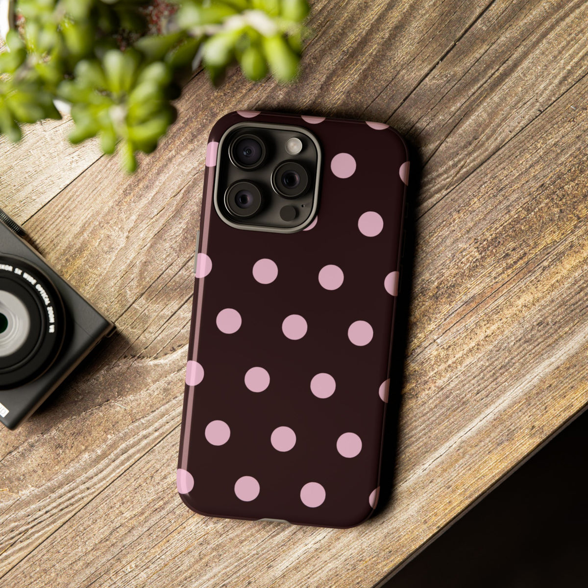 Spotted - Pink/Brown