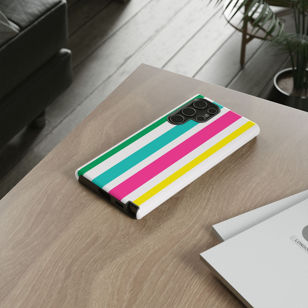 Candy Stripes - Pink/Yellow/Green