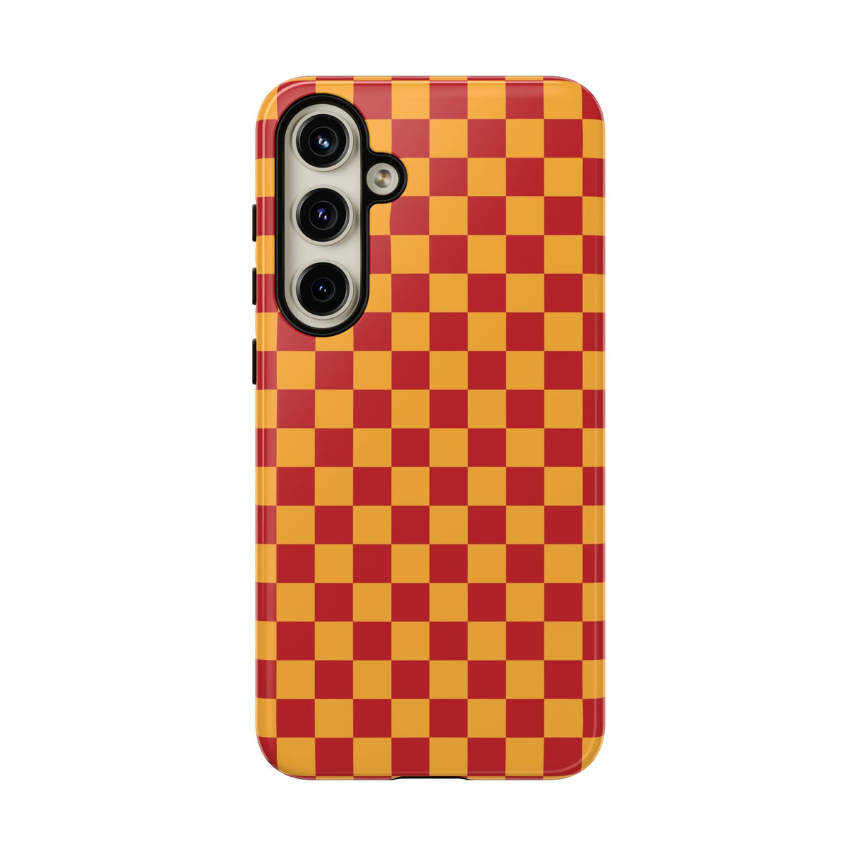 Checked - Red/Yellow