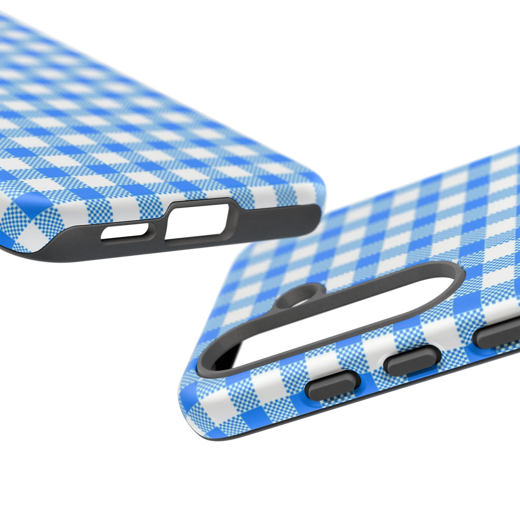Checked - Blue