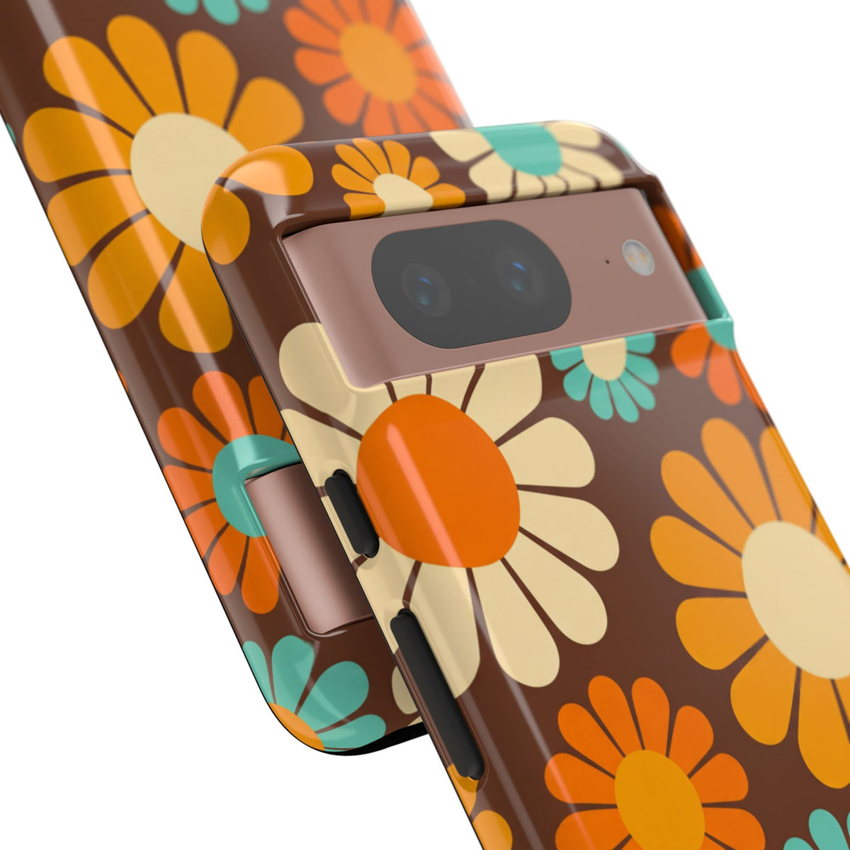 Flowers - Brown/Yellow