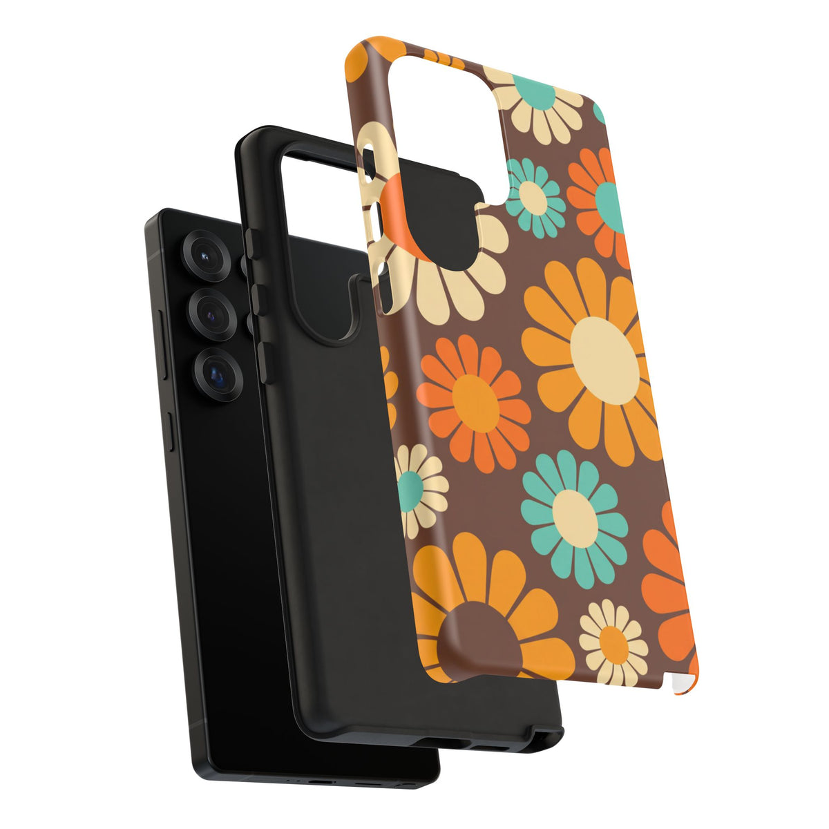 Flowers - Brown/Yellow