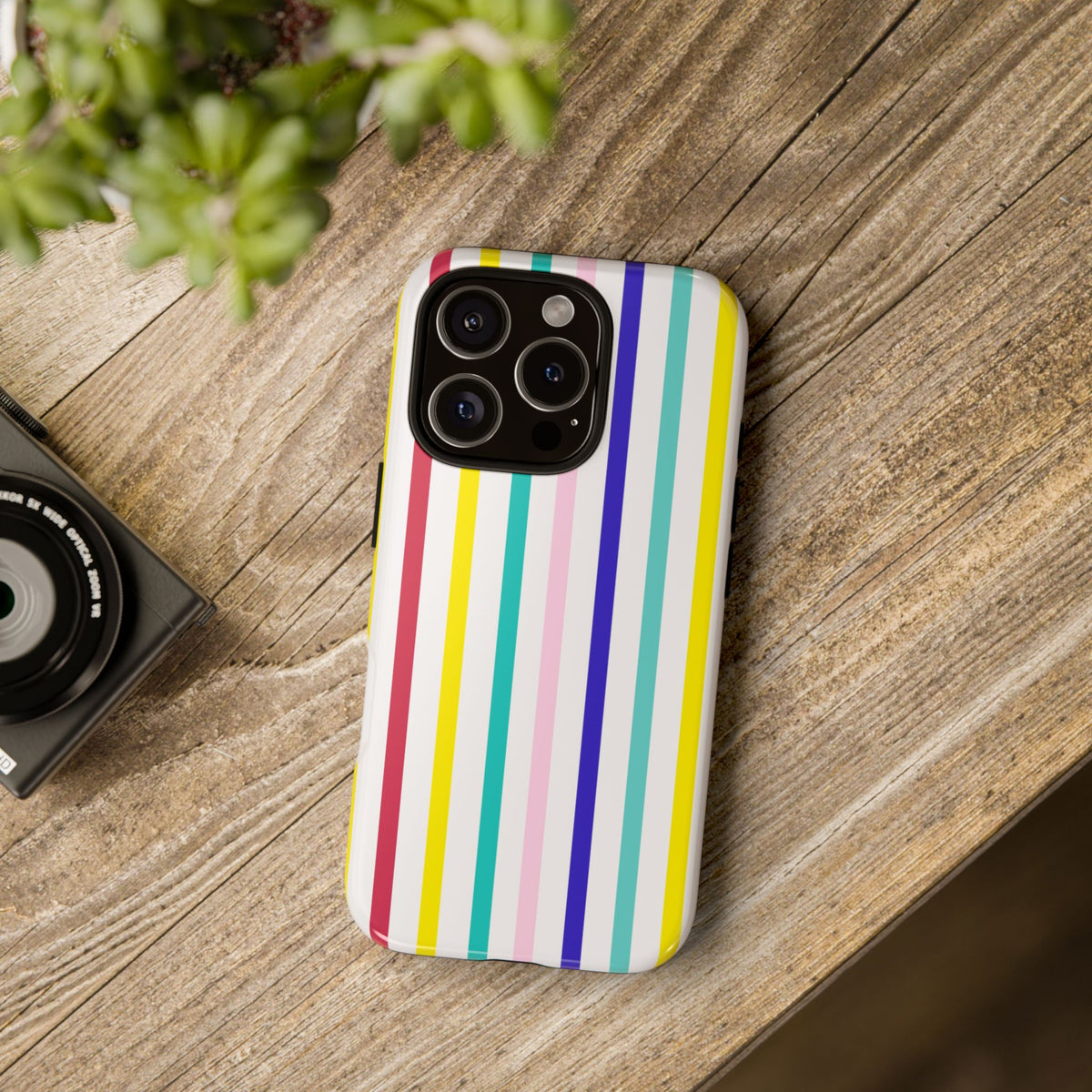 Candy Stripes - Pink/Red/Yellow/Blue