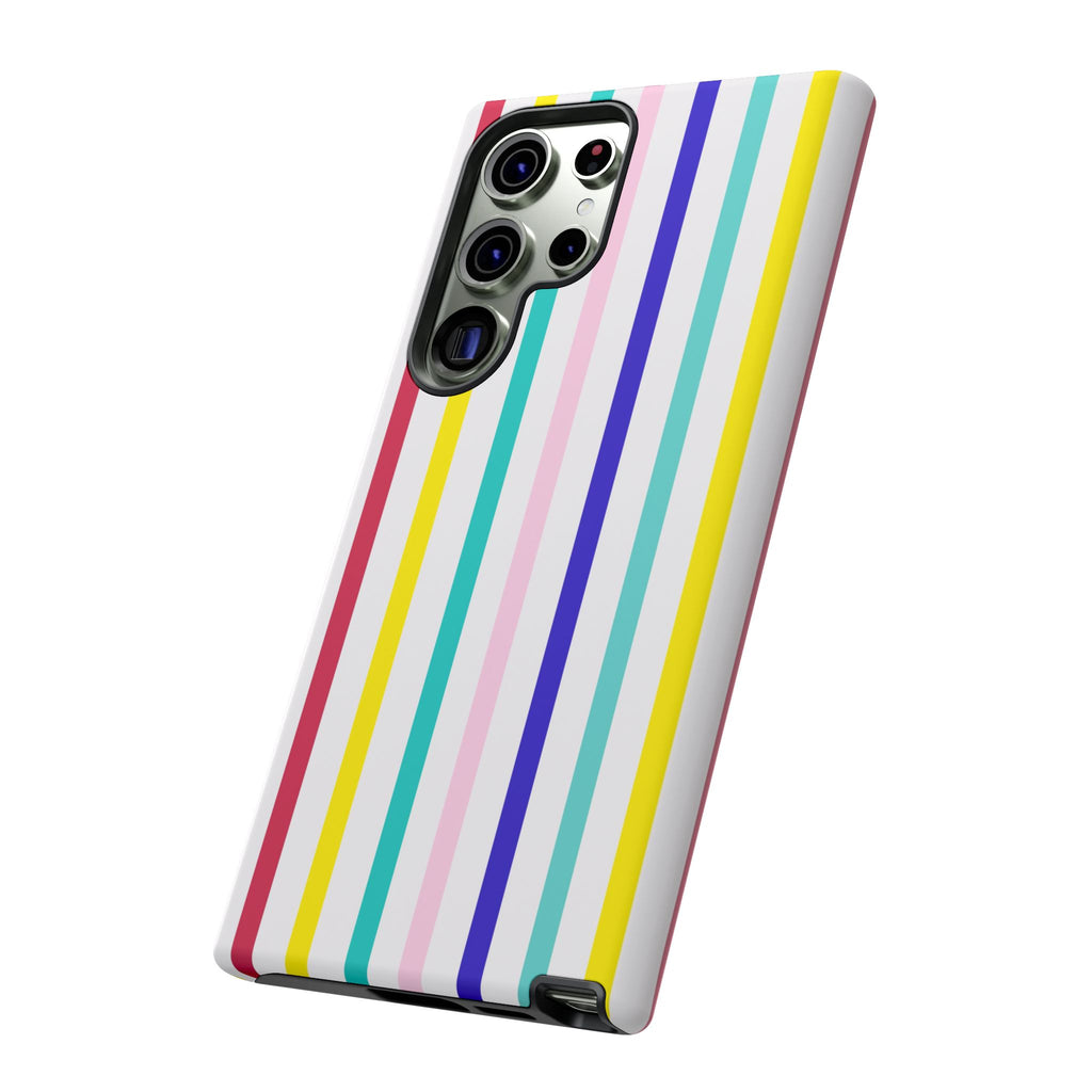 Candy Stripes - Pink/Red/Yellow/Blue