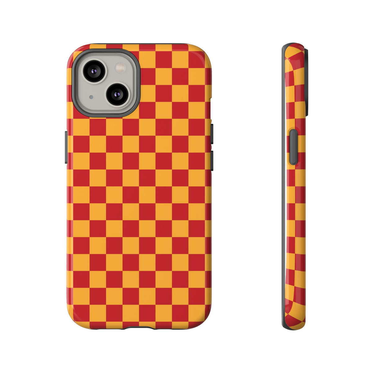 Checked - Red/Yellow