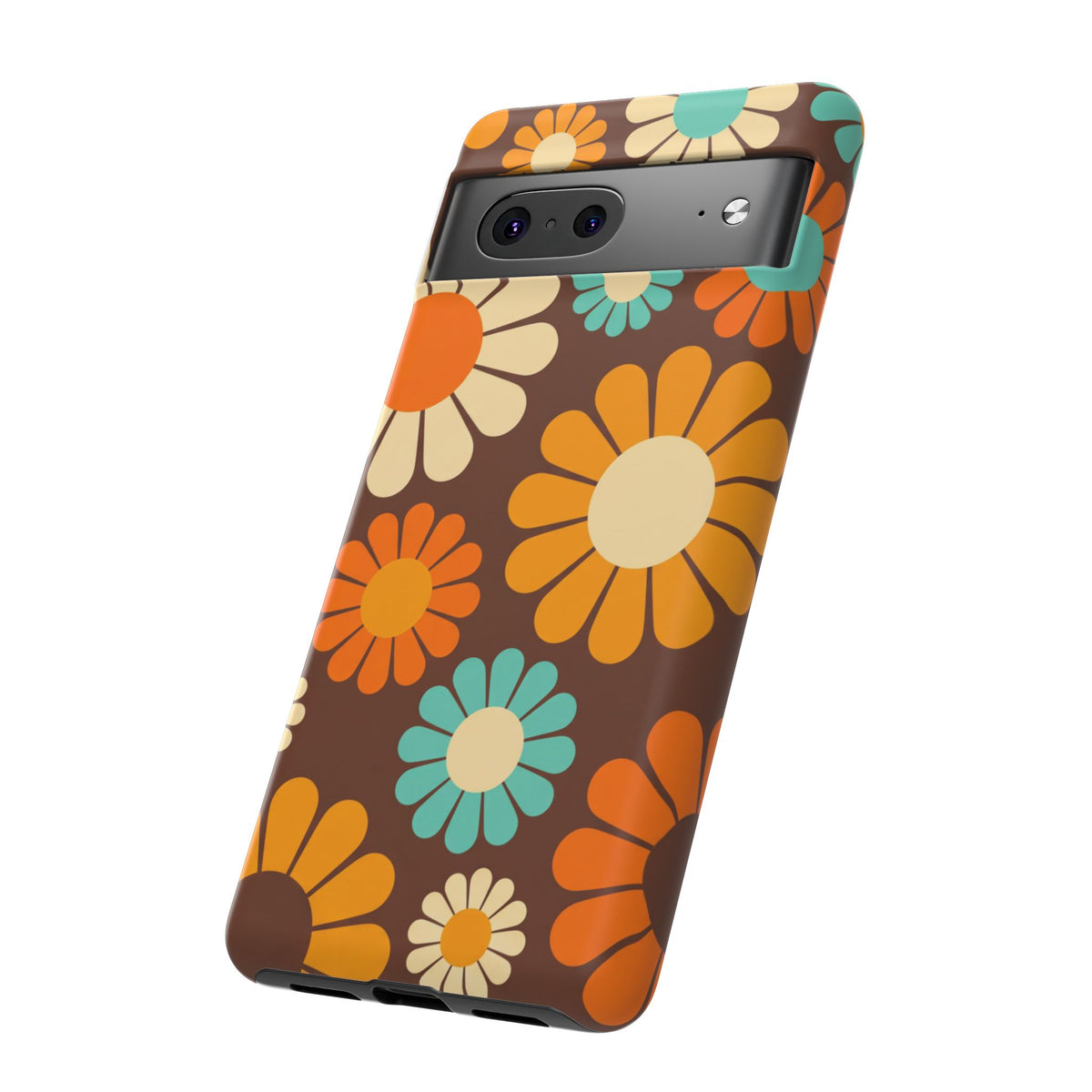 Flowers - Brown/Yellow