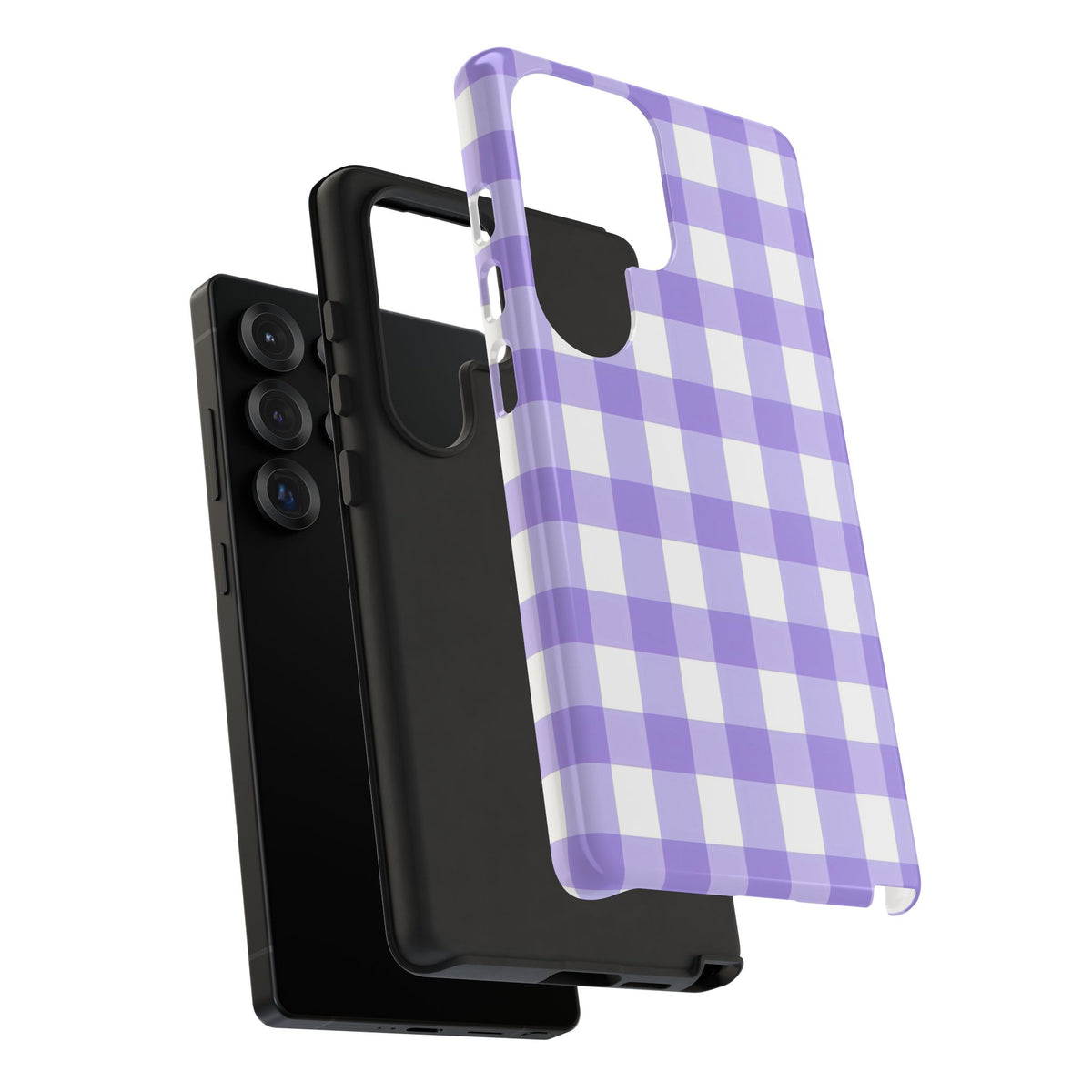 Checked - Lavender