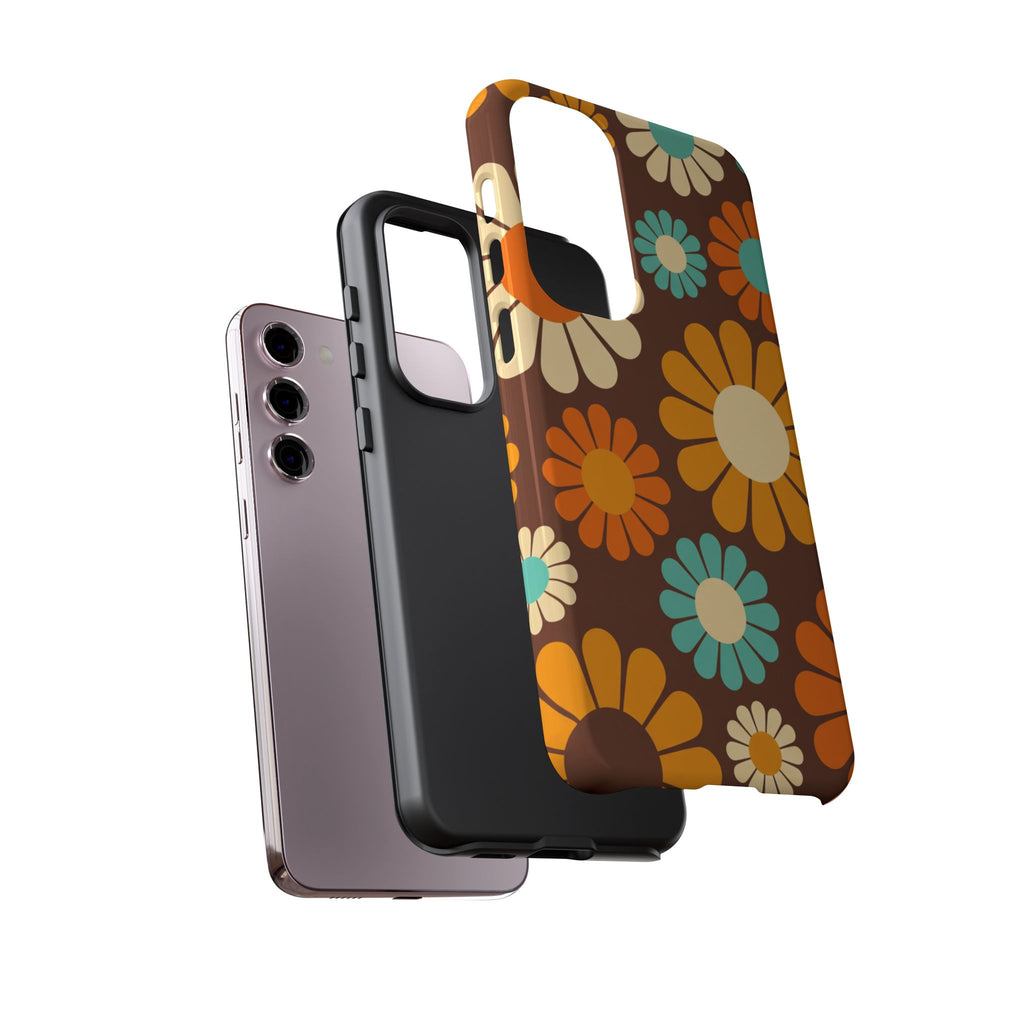 Flowers - Brown/Yellow