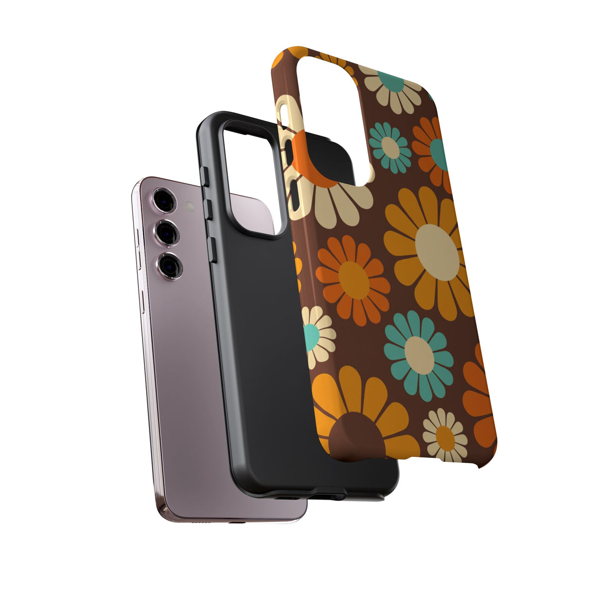 Flowers - Brown/Yellow