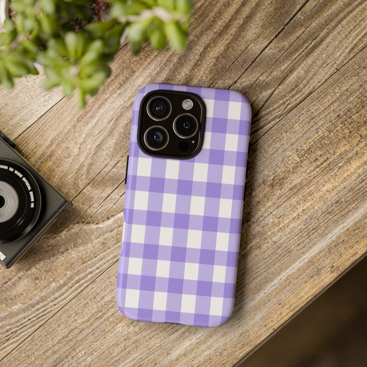Checked - Lavender